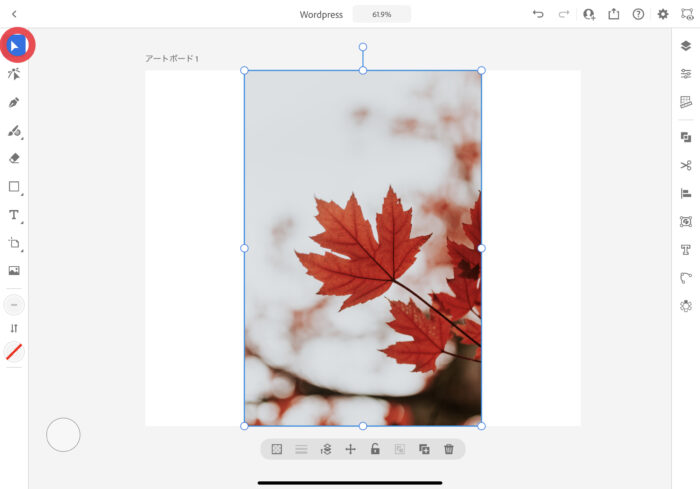 Illustrator Ipad版 クリッピングマスクを使って画像をオシャレに加工する方法